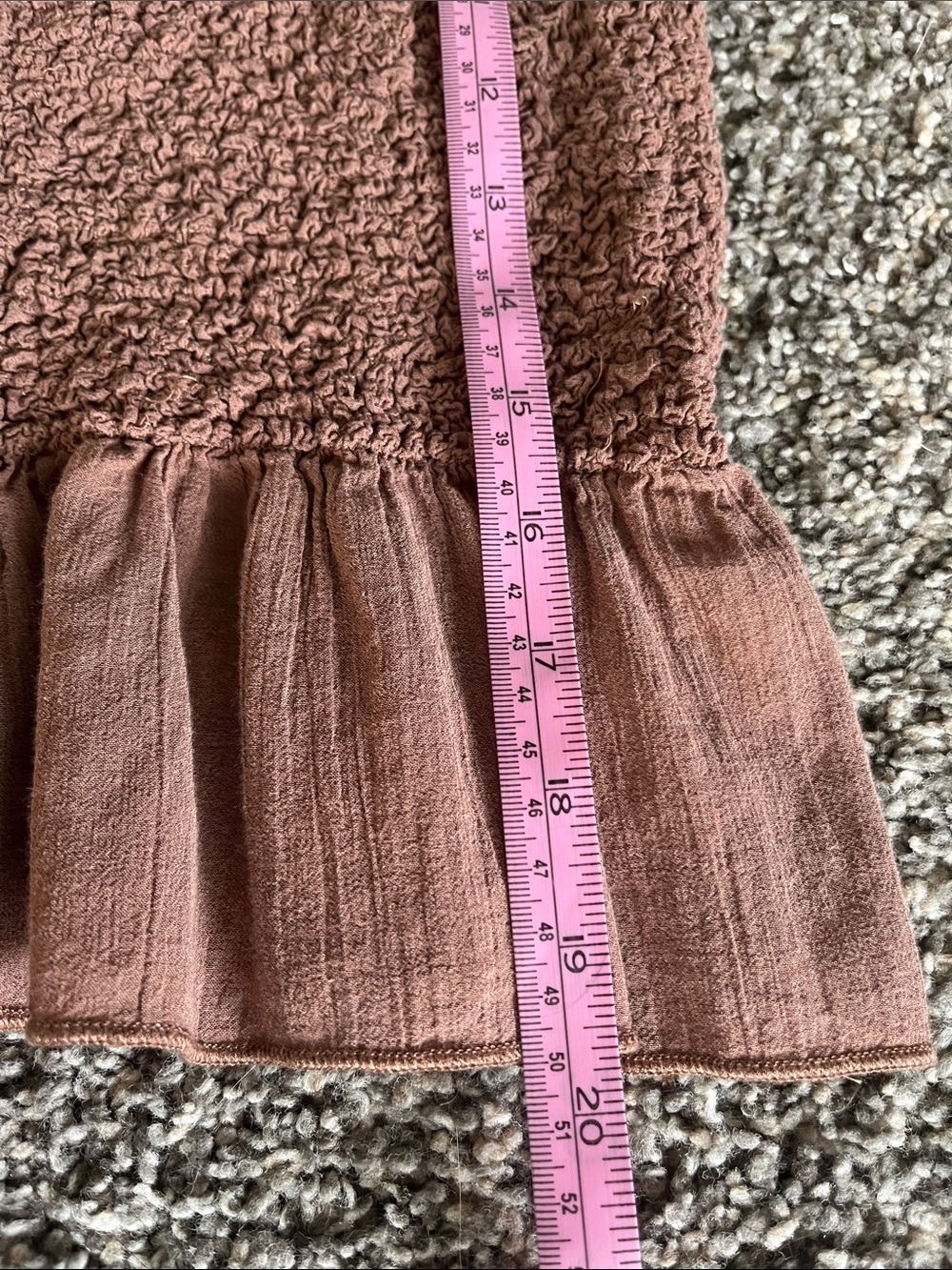 Anthropologie Smocked Top size small - Picture 9 of 10